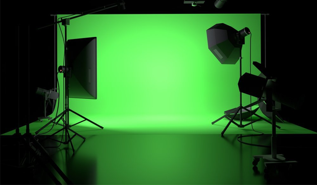 Are green screens going out of fashion in movie making?